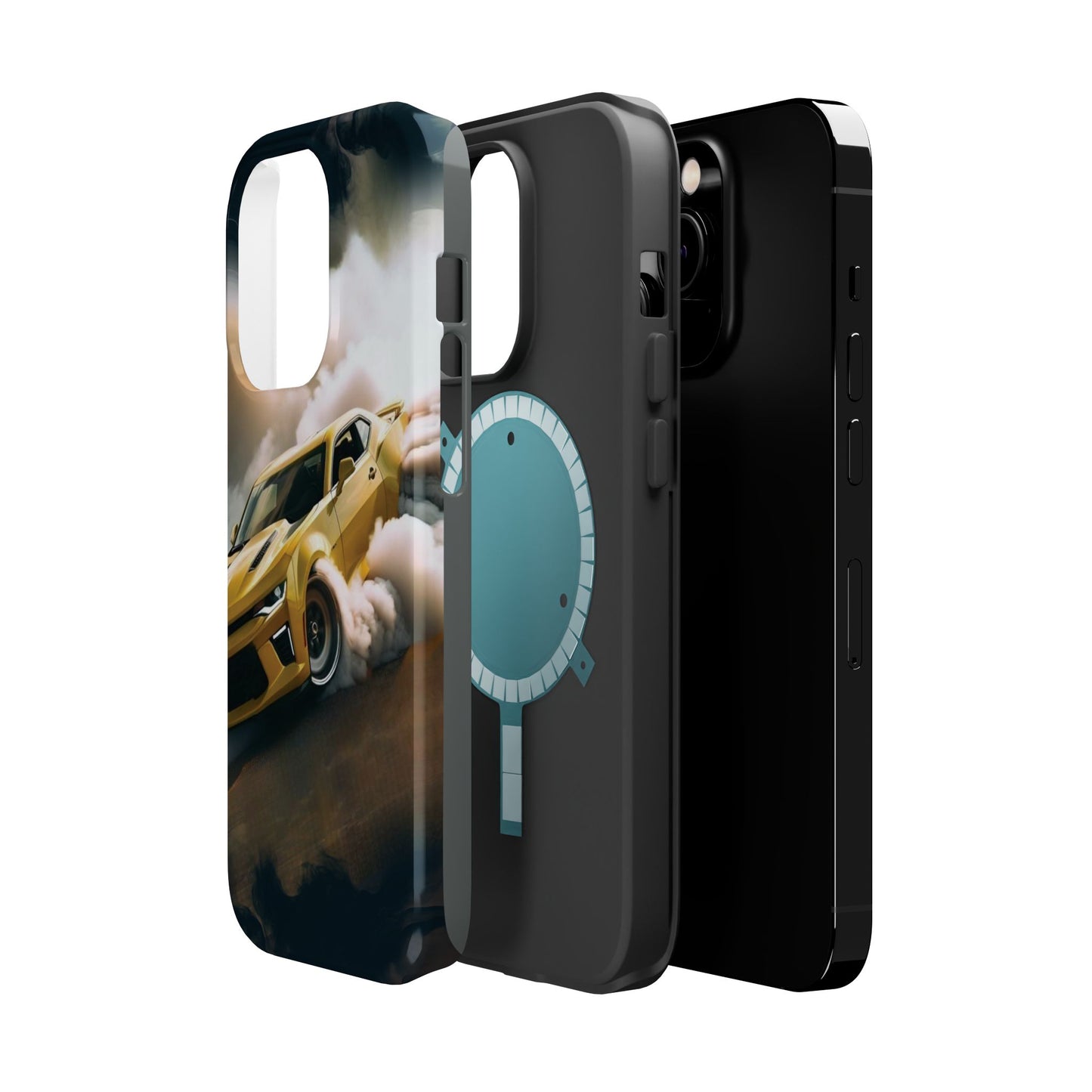 Camaro-Magnetic Tough Phone Case - Sleek Car Design