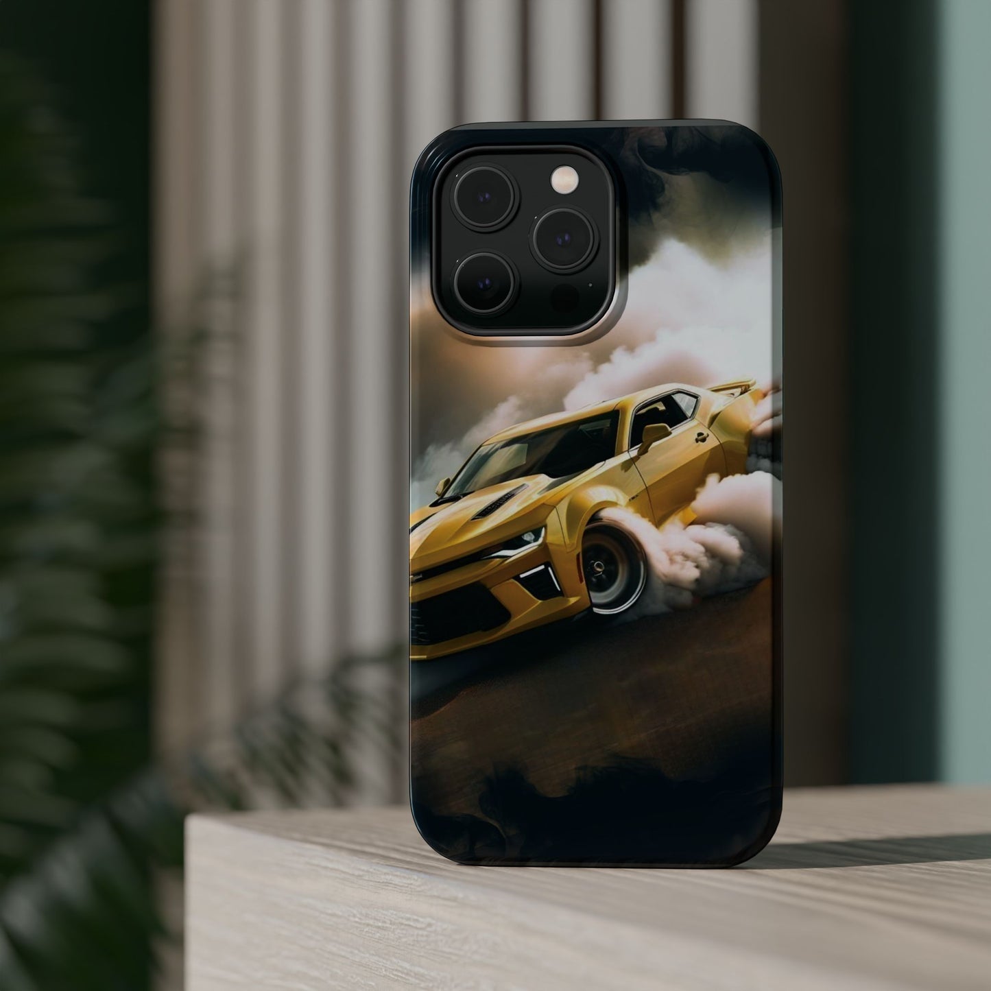 Camaro-Magnetic Tough Phone Case - Sleek Car Design