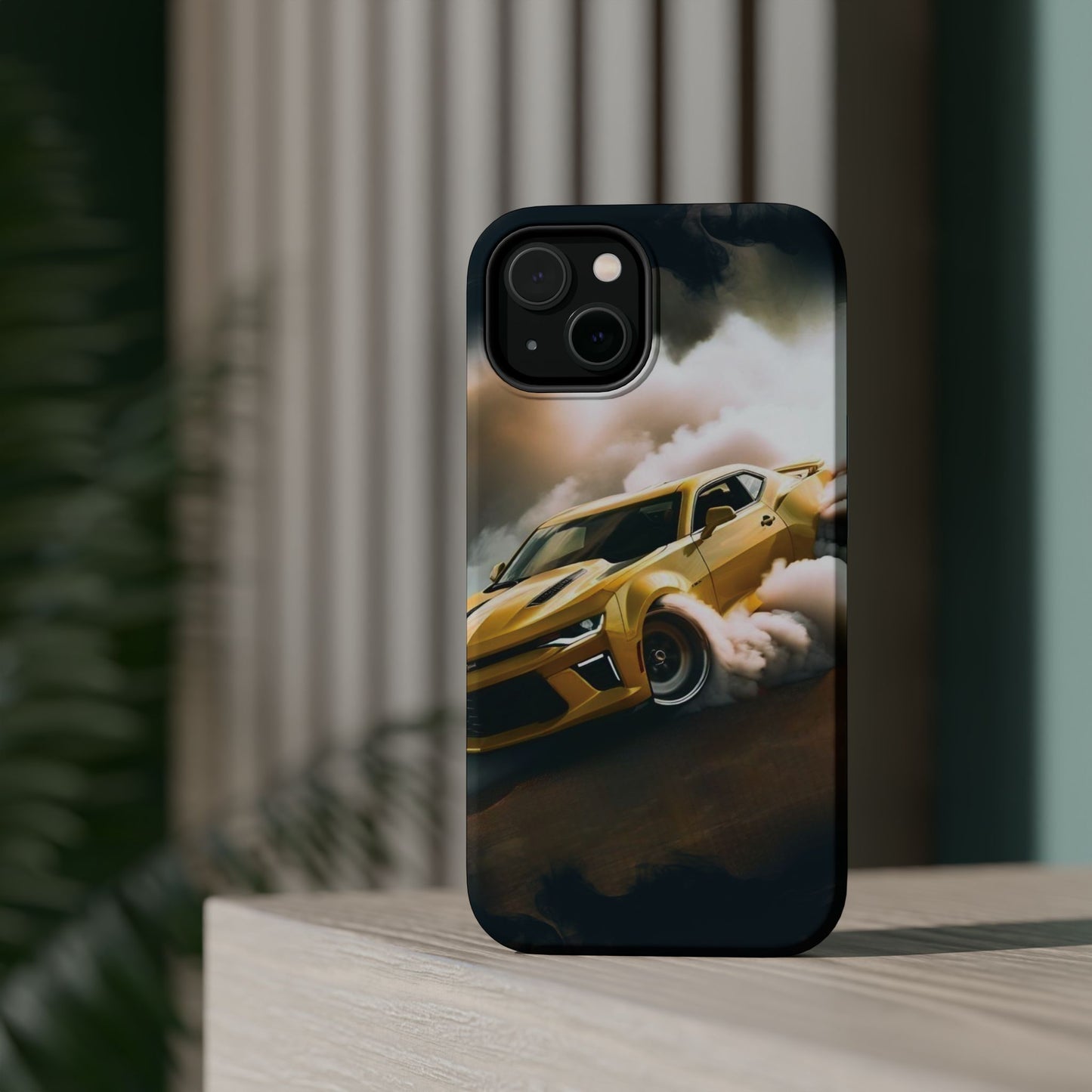Camaro-Magnetic Tough Phone Case - Sleek Car Design