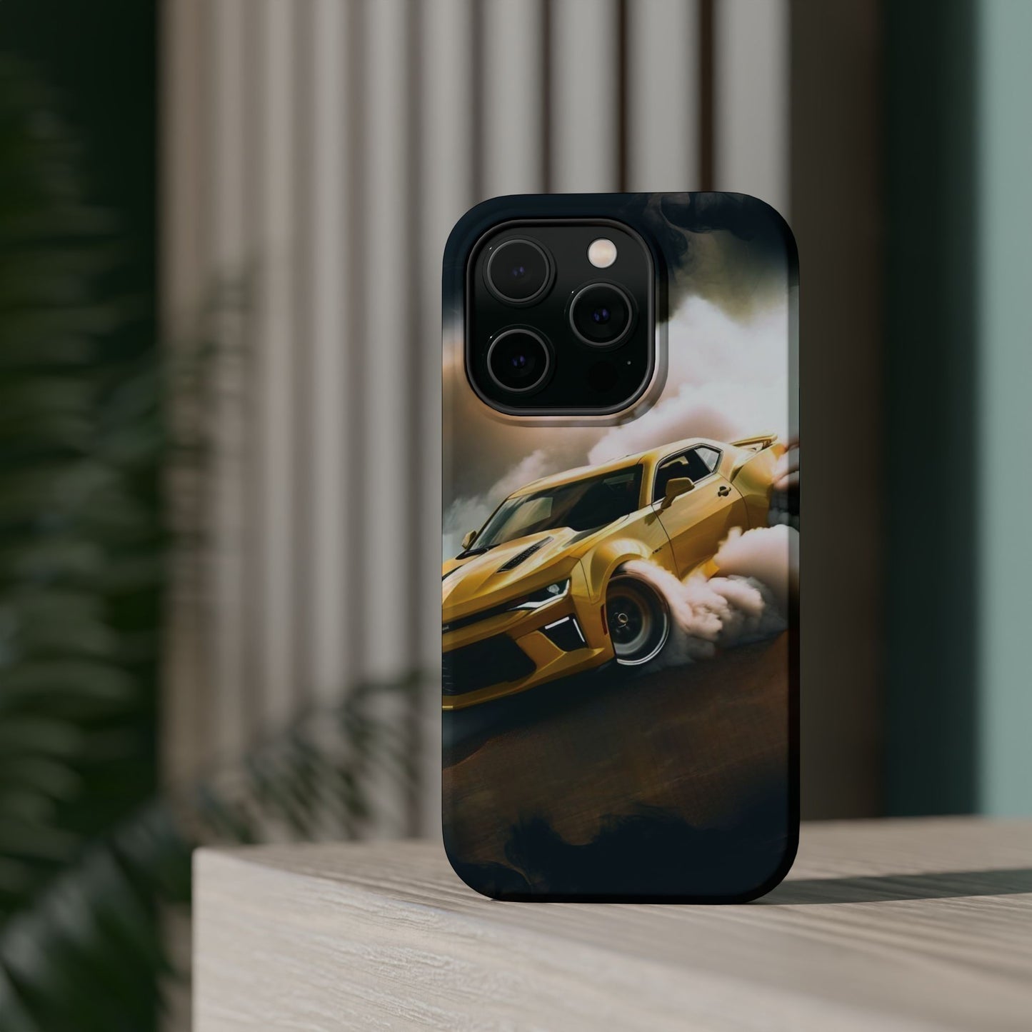 Camaro-Magnetic Tough Phone Case - Sleek Car Design
