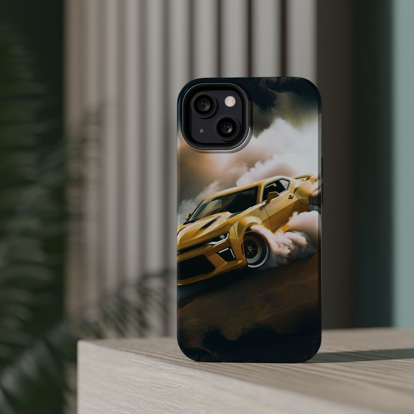 Camaro-Magnetic Tough Phone Case - Sleek Car Design