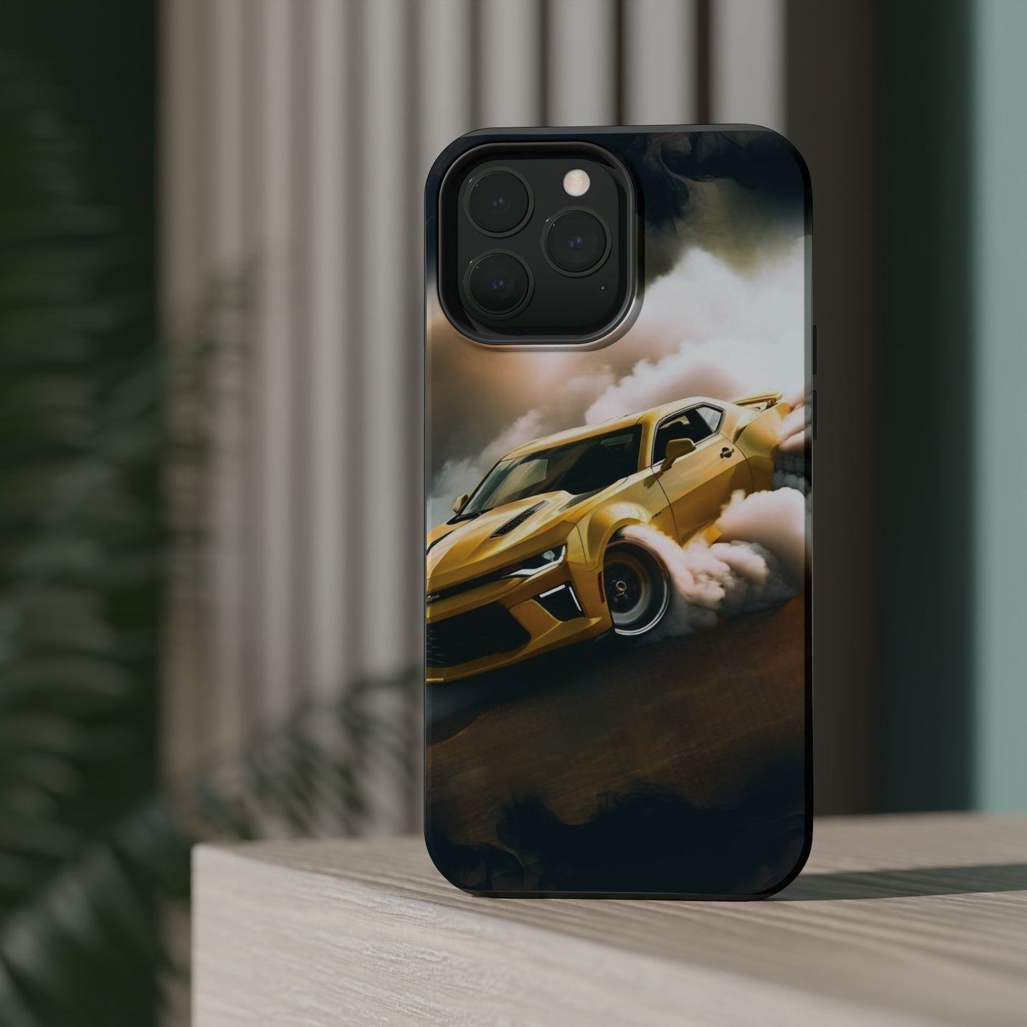 Camaro-Magnetic Tough Phone Case - Sleek Car Design