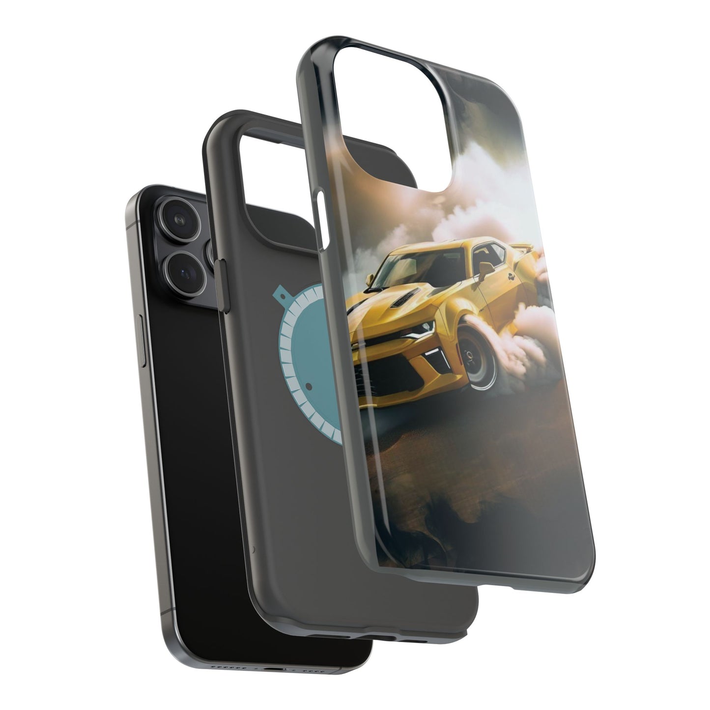Camaro-Magnetic Tough Phone Case - Sleek Car Design