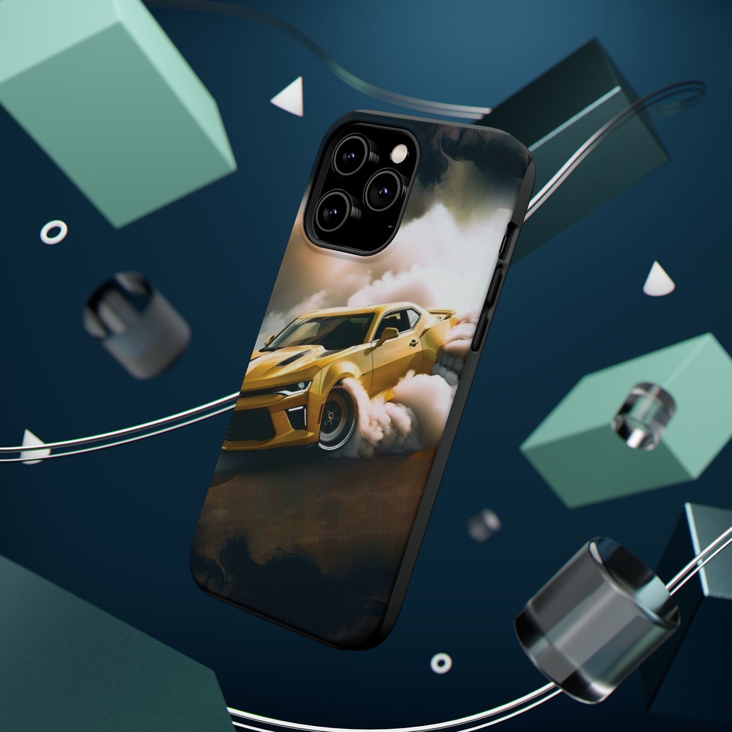 Camaro-Magnetic Tough Phone Case - Sleek Car Design