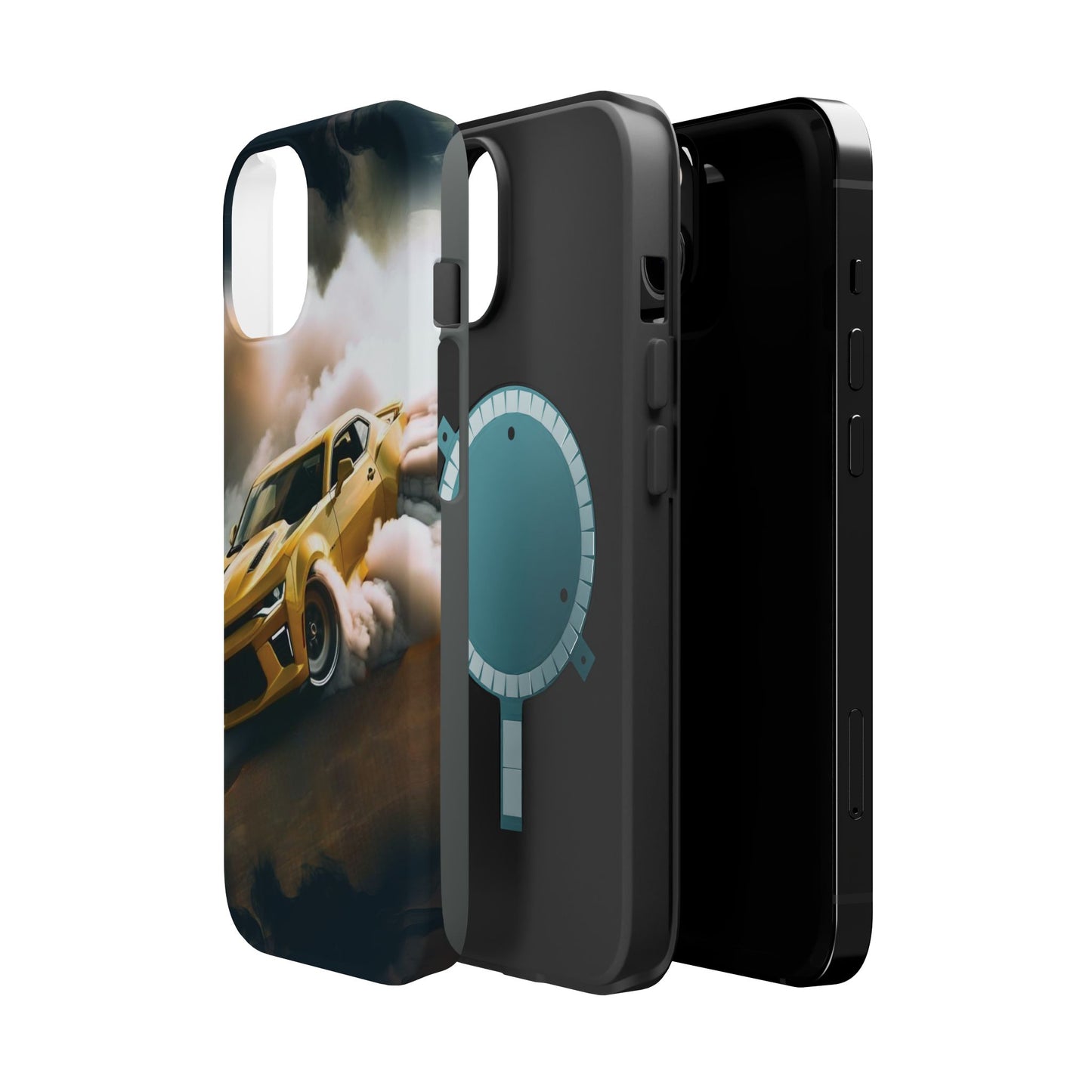 Camaro-Magnetic Tough Phone Case - Sleek Car Design