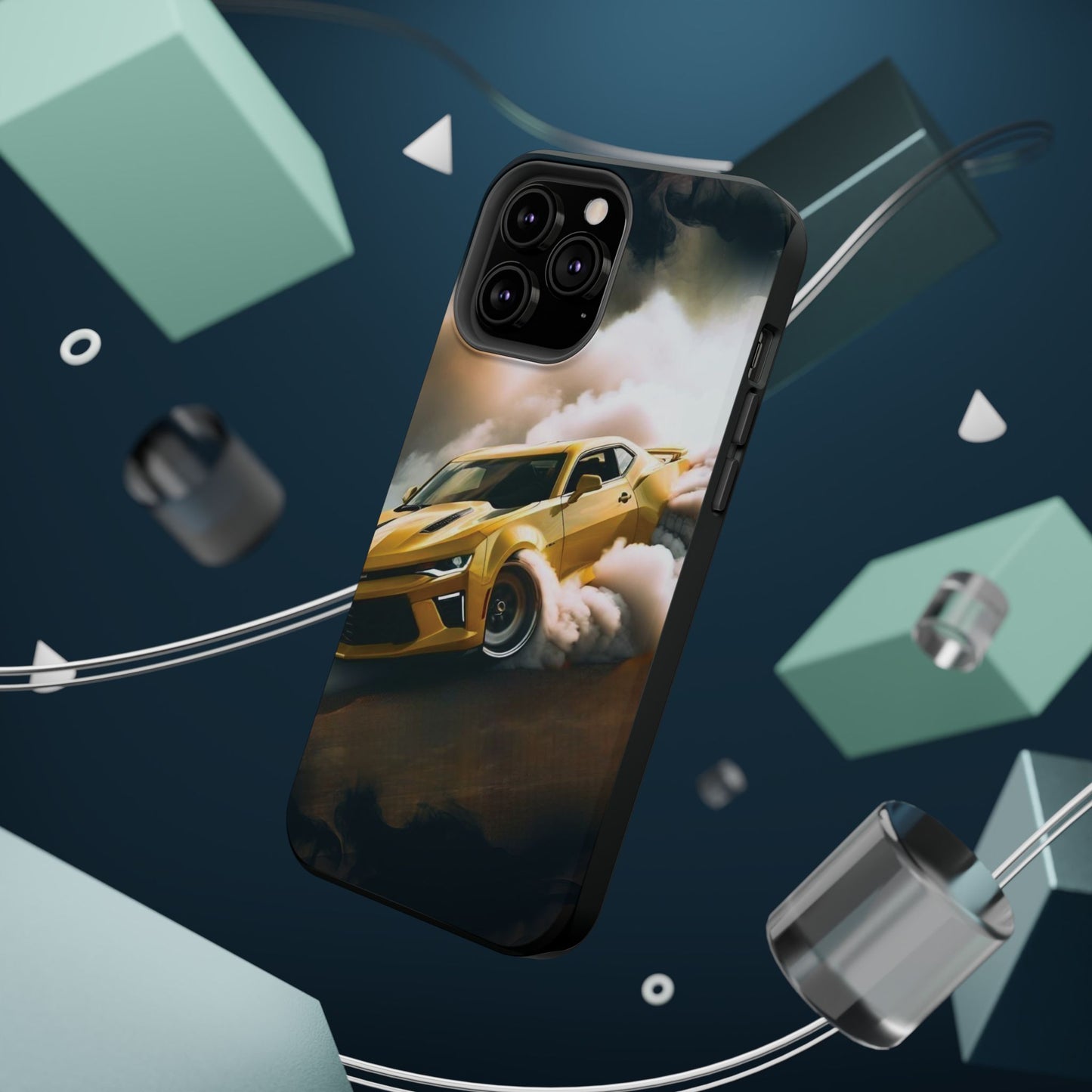 Camaro-Magnetic Tough Phone Case - Sleek Car Design