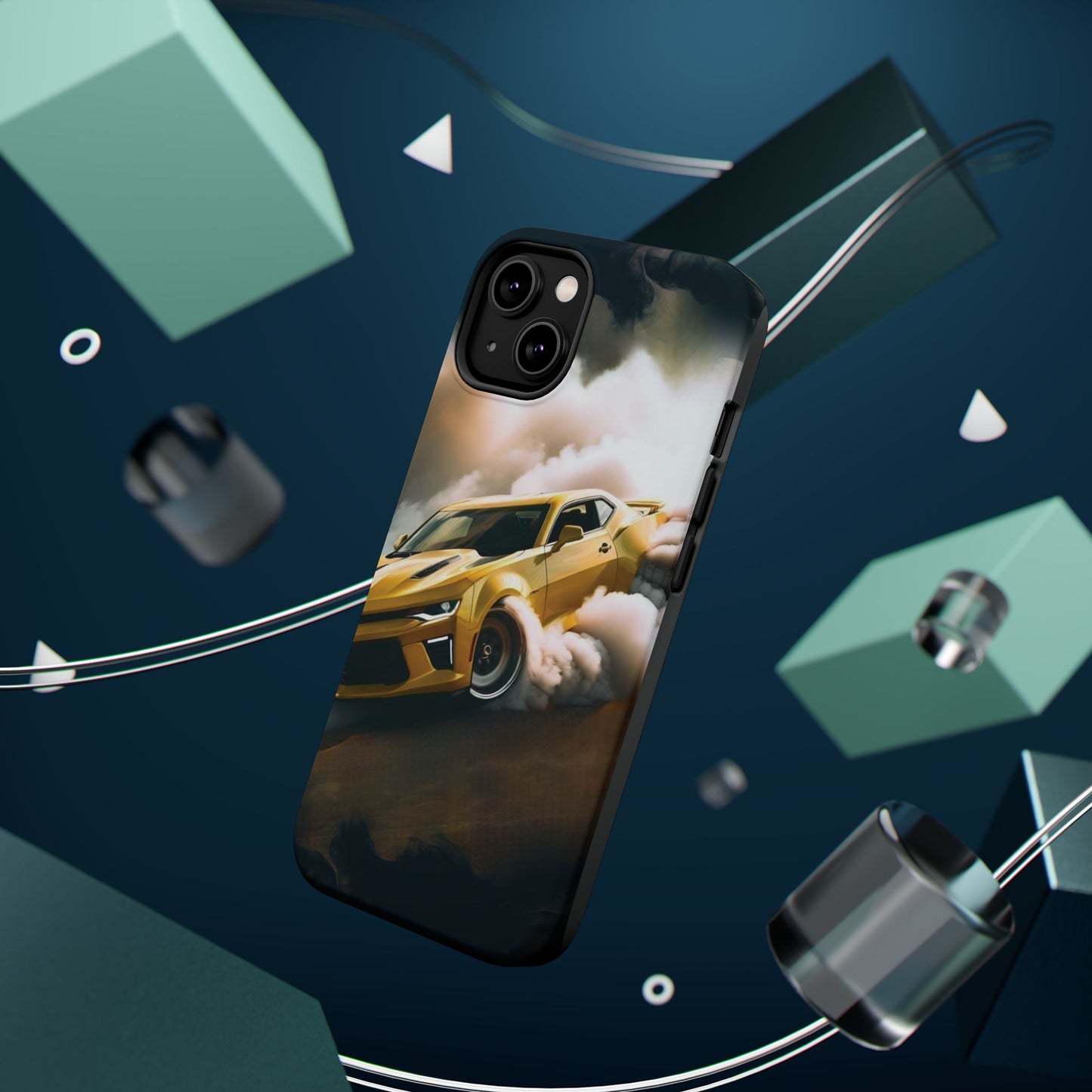 Camaro-Magnetic Tough Phone Case - Sleek Car Design