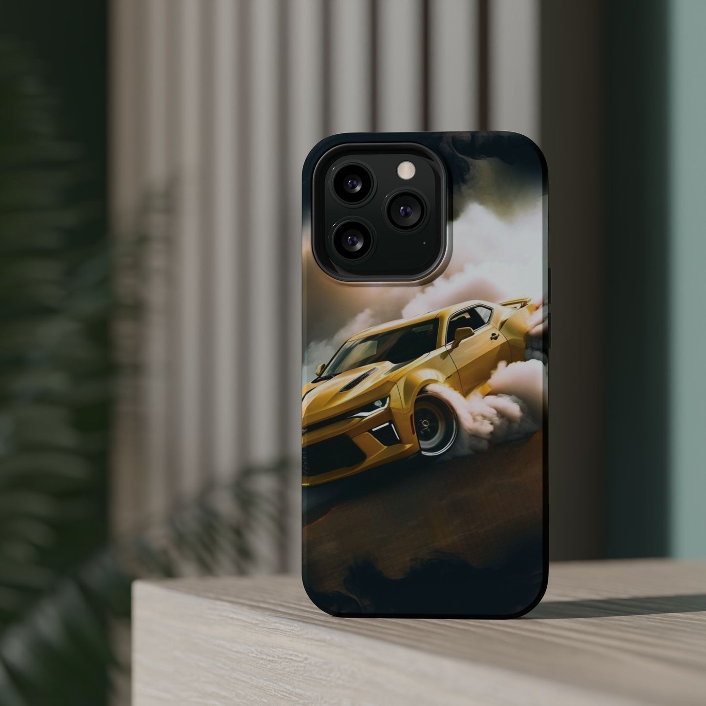 Camaro-Magnetic Tough Phone Case - Sleek Car Design
