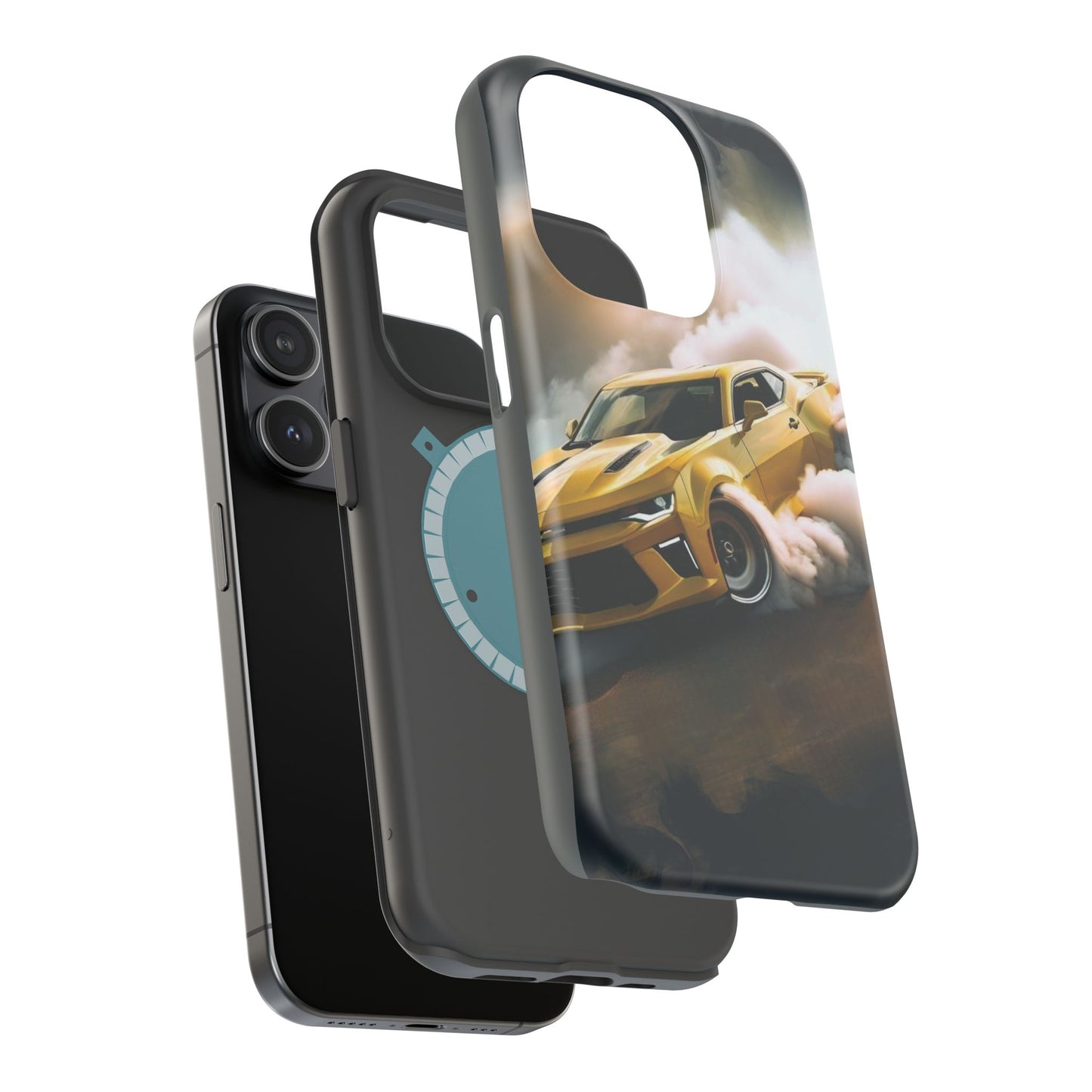 Camaro-Magnetic Tough Phone Case - Sleek Car Design