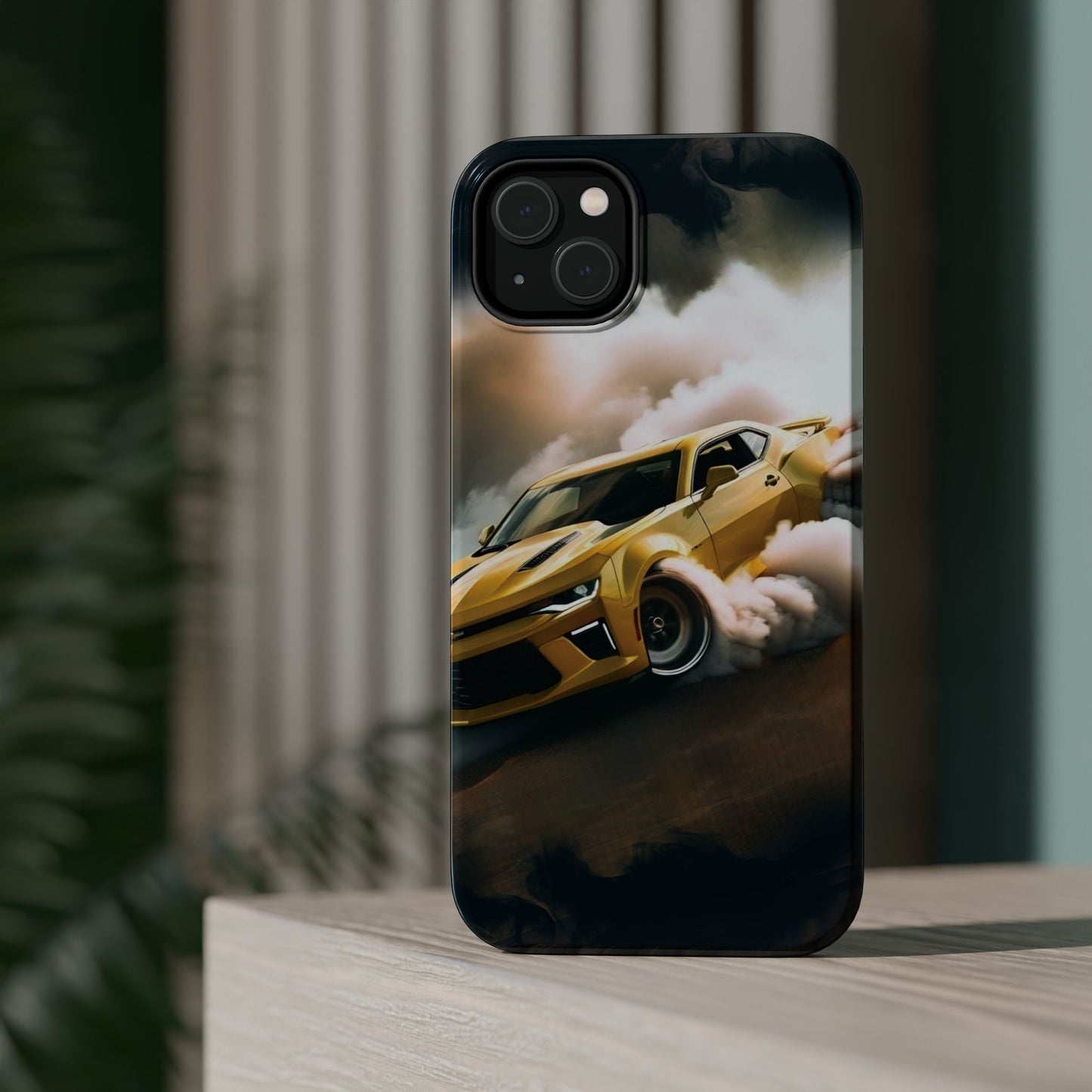 Camaro-Magnetic Tough Phone Case - Sleek Car Design