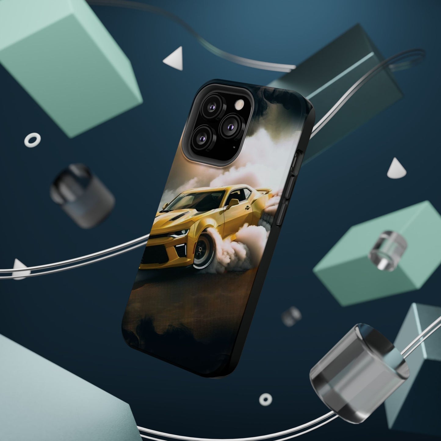 Camaro-Magnetic Tough Phone Case - Sleek Car Design